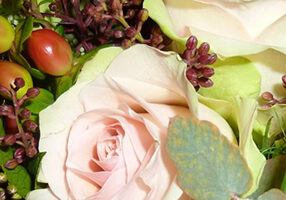 Ausschnitt aus Brautstrauss