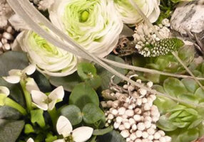 Der Rhein zur Schneeschmelze